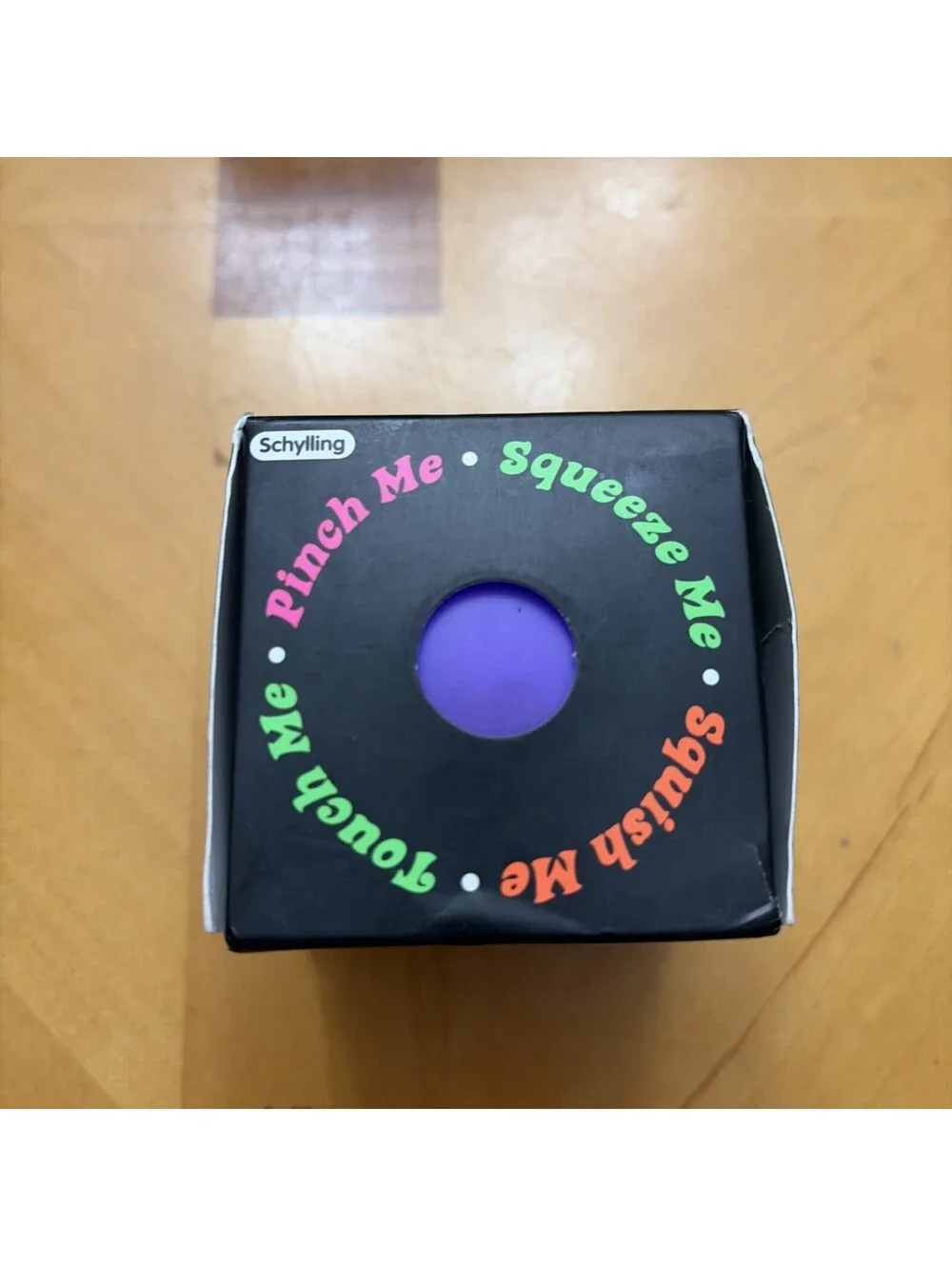 Schylling NeeDoh Groovy Glob Stress Ball Purple, Classic 2.5 in
